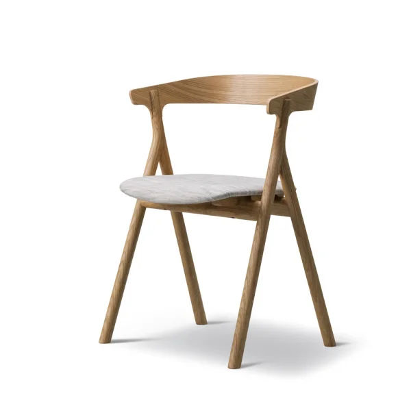 Fredericia Furniture Yksi 3341 chair Canvas 114 sand-lacquered oak