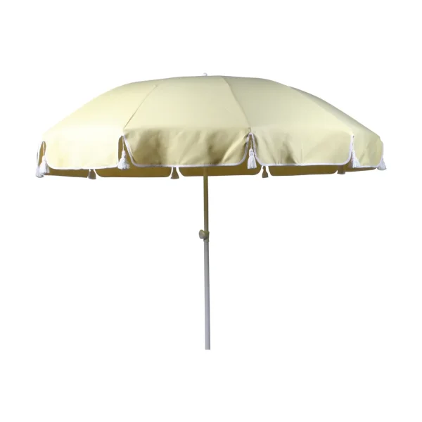 Fri Form 90 parasol Light yellow, Ø220 cm