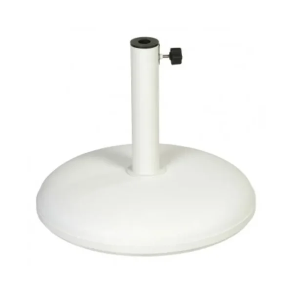 Fri Form Fri Form parasol base White concrete, Ø49 cm