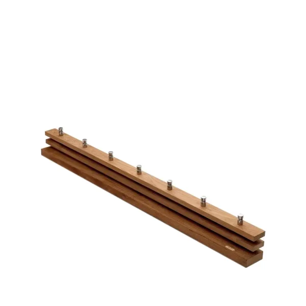 Fritz Hansen Cutter coat rack Teak, 7 knobs