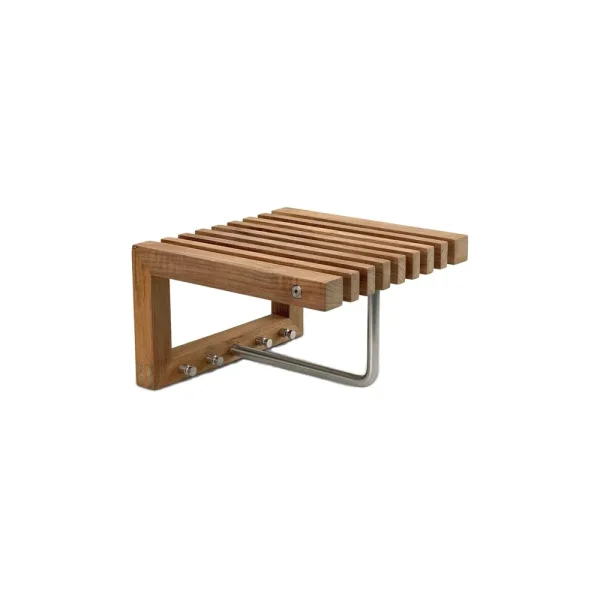 Fritz Hansen Cutter Mini Wardrobe coat rack with shelf Teak
