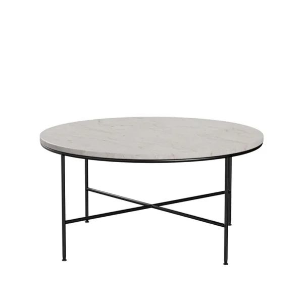 Fritz Hansen Planner MC300 coffee table Marble cream-black