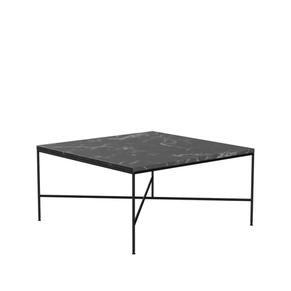 Fritz Hansen Planner MC320 coffee table Marble charcoal-black