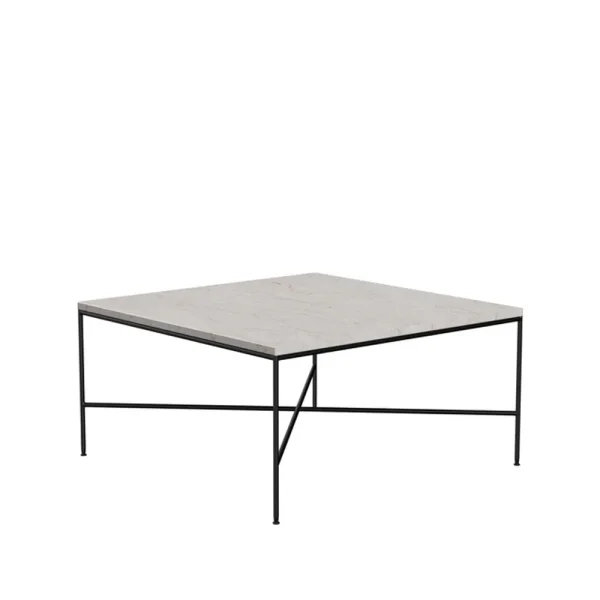 Fritz Hansen Planner MC320 coffee table Marble cream-black