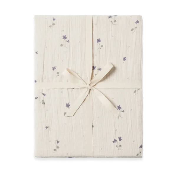 Garbo&Friends Viola Muslin fitted sheet 180x200x30 cm