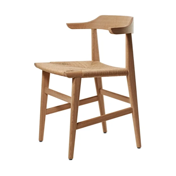 Gärsnäs Hedda armchair Oak natural monocoating-paper cord nature