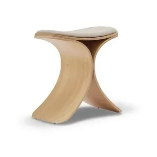 Gejst Luno stool 48x28x72 cm Oak-beige textile