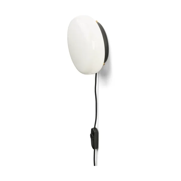 Gejst Opa wall lamp 21.5 cm Opal glass-black