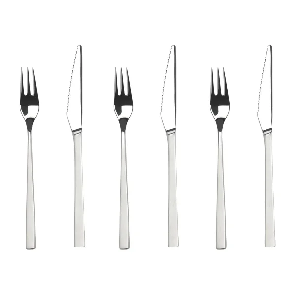 Gense Fuga grill cutlery 12 pieces Stainless steel
