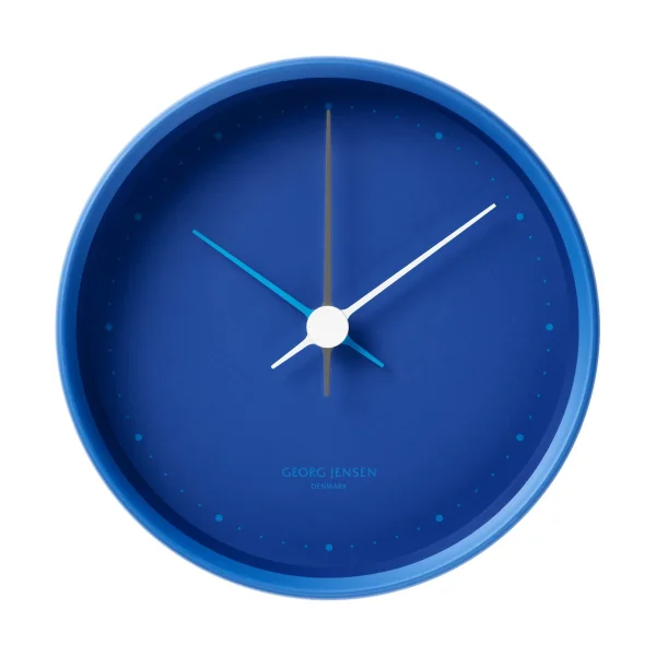Georg Jensen Koppel wall clock Ø10 cm Iconic blue