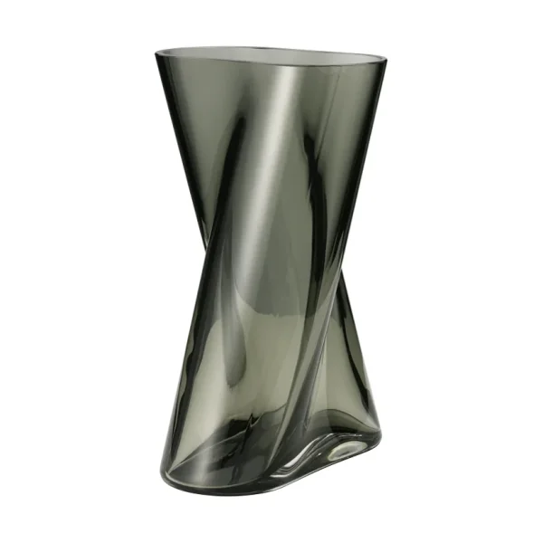 Georg Jensen Lituus glass vase Gray, medium