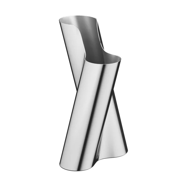 Georg Jensen Lituus vase large 34.2 cm Stainless steel