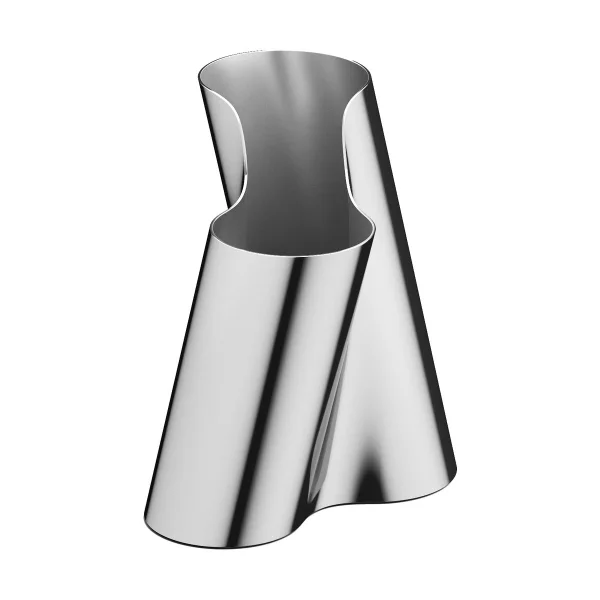 Georg Jensen Lituus vase medium 20.4 cm Stainless steel