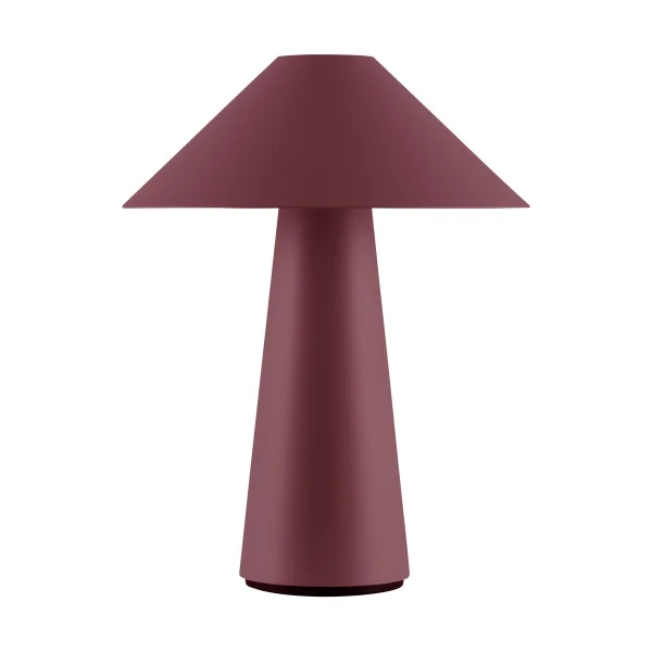 Globen Lighting Cannes portable table lamp Burgundy