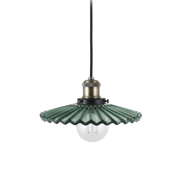 Globen Lighting Cobbler pendant lamp Ø25 cm Green