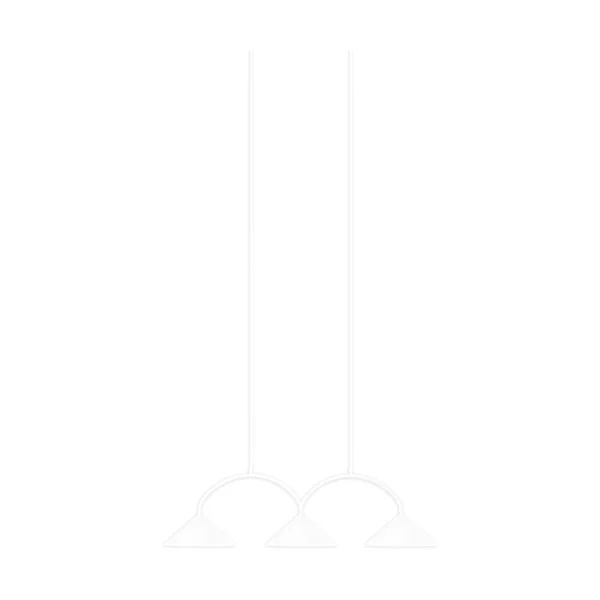 Globen Lighting Curve pendant lamp 3 White