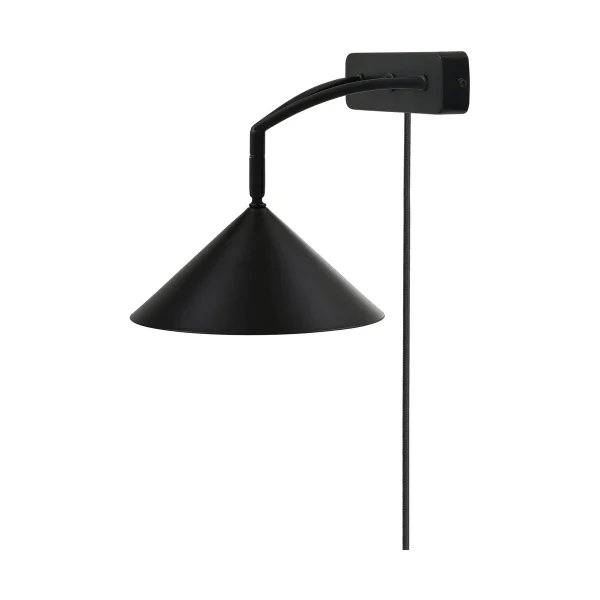 Globen Lighting Curve wall lamp Black