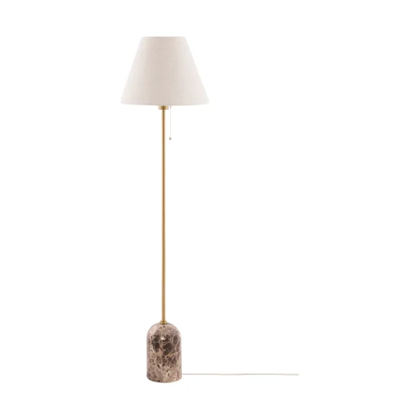 Globen Lighting Gino floor lamp Brown marble