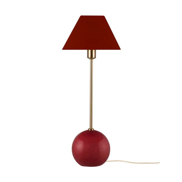 Globen Lighting Iris 20 table lamp Burgundy
