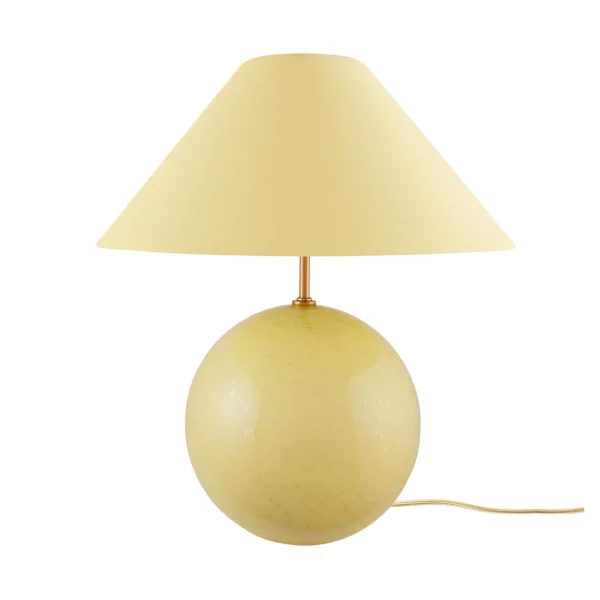 Globen Lighting Iris 35 table lamp 39 cm Butter yellow
