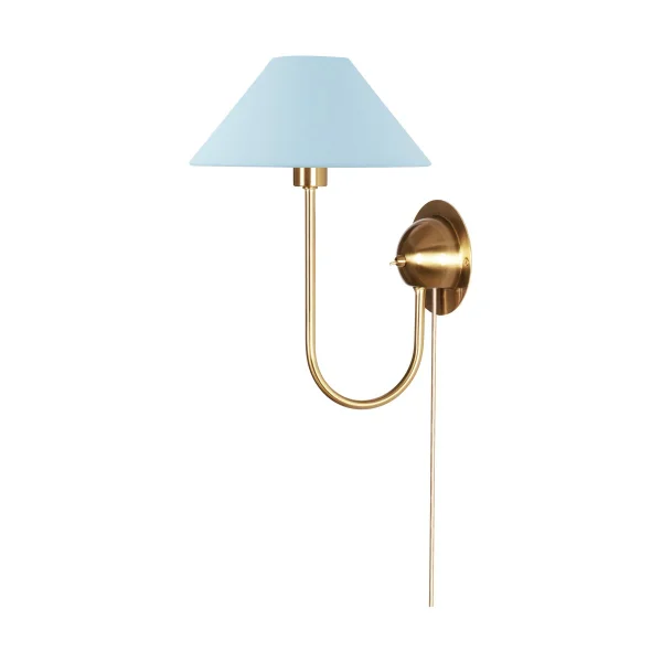 Globen Lighting Iris wall lamp Dove blue