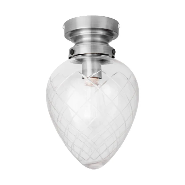 Globen Lighting Juni IP44 ceiling lamp Antique steel-clear