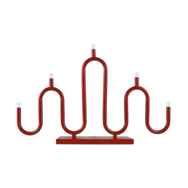 Globen Lighting Noel 5 advent candle Red