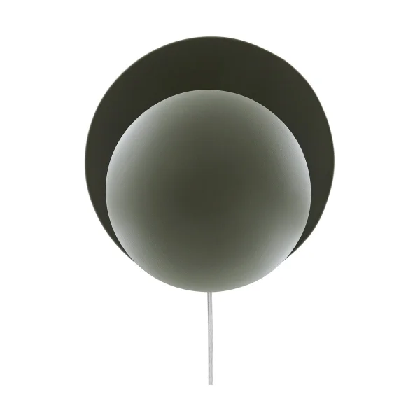 Globen Lighting Orbit wall lamp Moss green