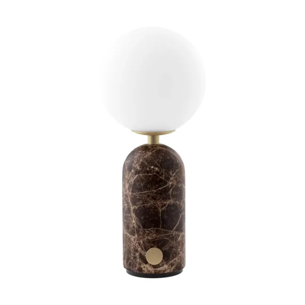 Globen Lighting Torrano portable table lamp Brown marble