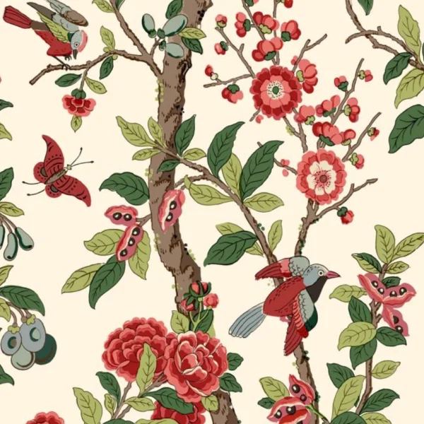 GP & J Baker | Eldon | Red/Green