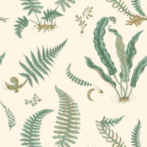GP & J Baker | Ferns | Verdigris