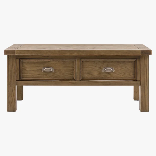 Grain 2 Drawer Coffee Table