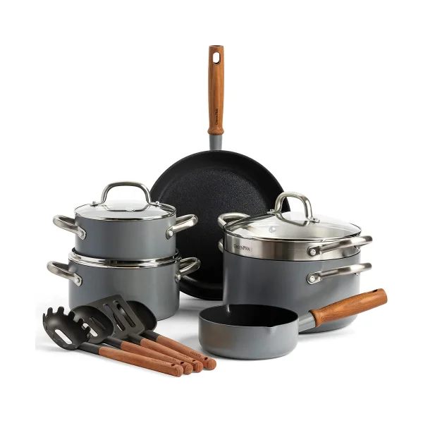 GreenPan Mayflower Pro casserole and frying pan set 13 pieces