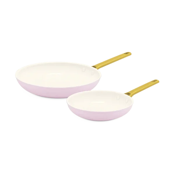 GreenPan Padova frying pan set 20 + 26 cm Blush pink