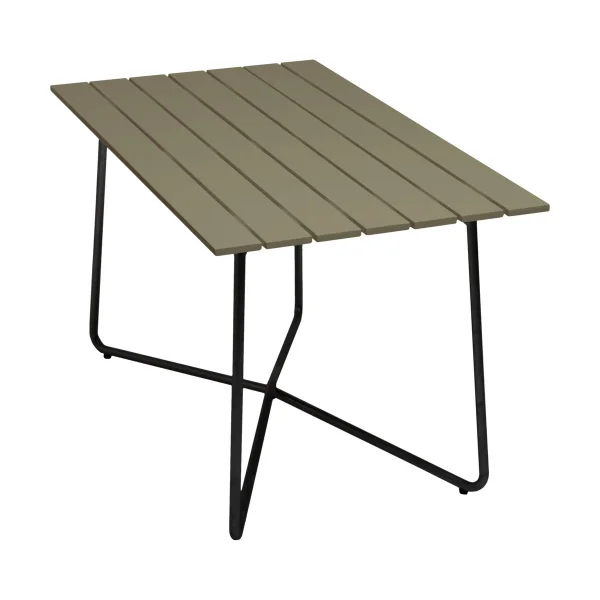 Grythyttan Stålmöbler B25A table Light green oak-black