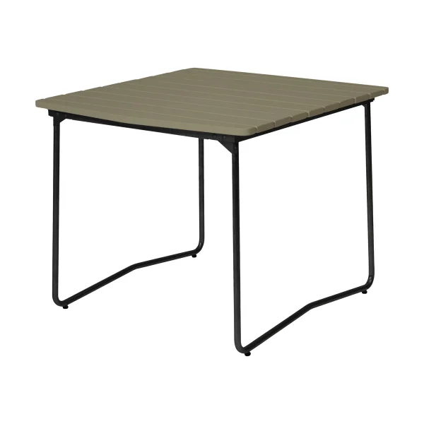 Grythyttan Stålmöbler B31 84 dining table Light green oak-black