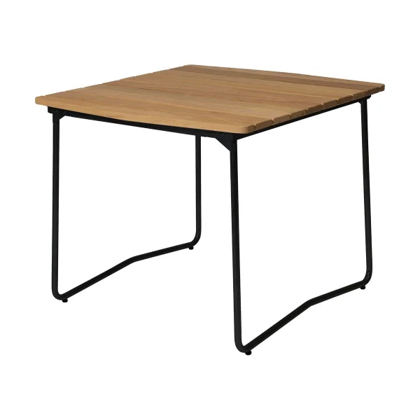Grythyttan Stålmöbler B31 84 dining table Oiled oak-black