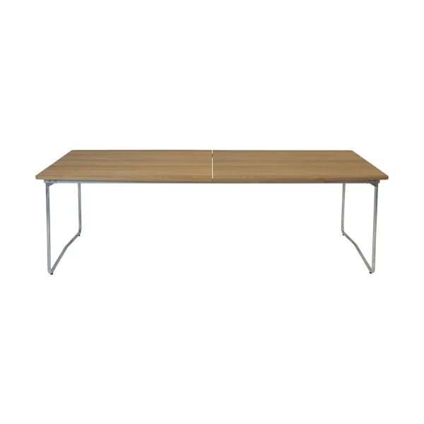 Grythyttan Stålmöbler B31 dining table Oiled oak-galvanized legs