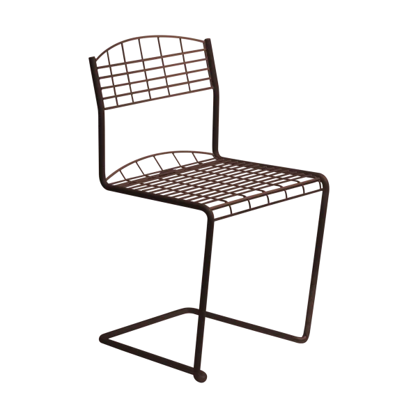 Grythyttan Stålmöbler High Tech chair Chestnut