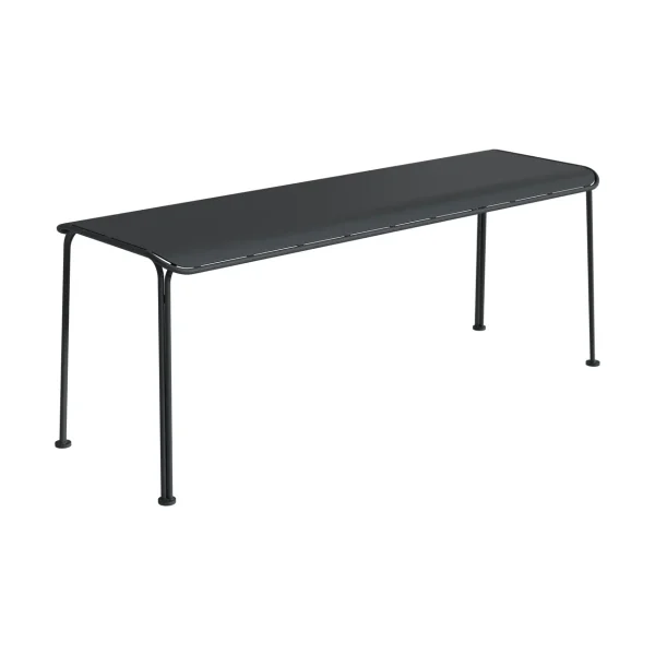 Grythyttan Stålmöbler Libelle bench Graphite gray, 120 cm
