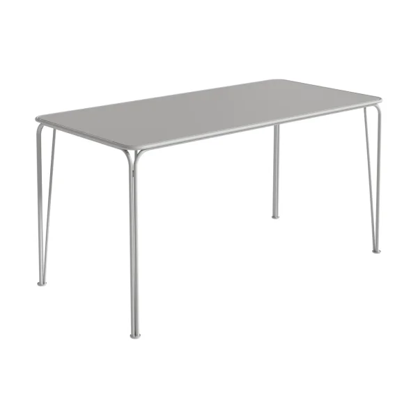 Grythyttan Stålmöbler Libelle table Graphite gray, 140x70 cm