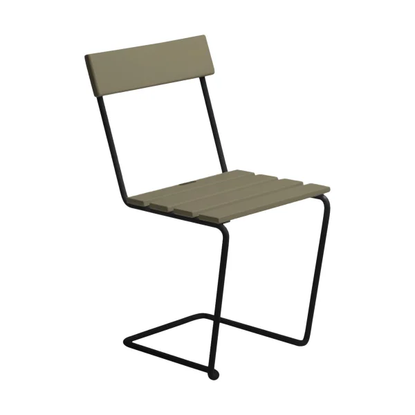 Grythyttan Stålmöbler Stol 1 chair Light green oak-black