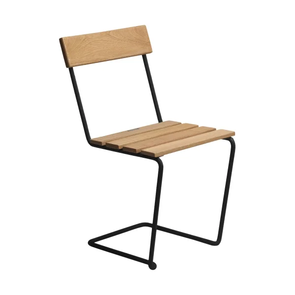 Grythyttan Stålmöbler Stol 1 chair Oiled oak-black