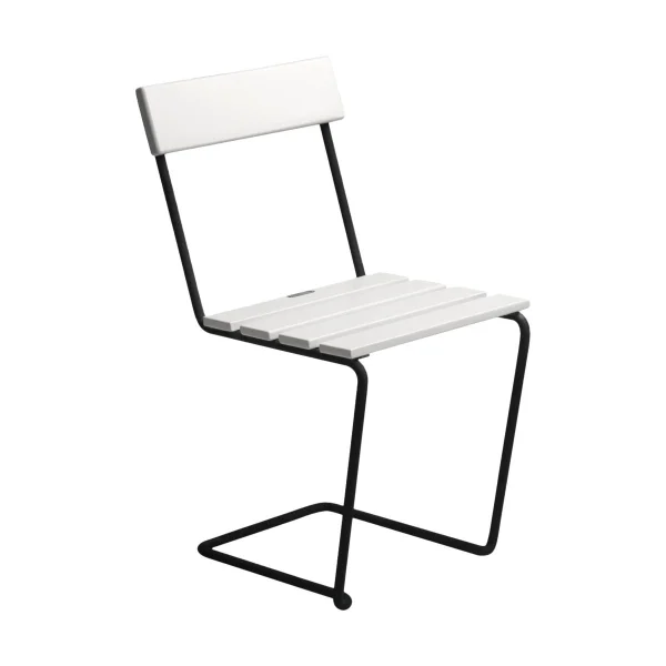 Grythyttan Stålmöbler Stol 1 chair White oiled oak-black