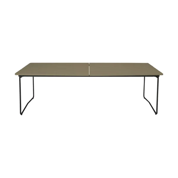 Grythyttan Stålmöbler Table B31 dining table 230 cm Light green oak-black