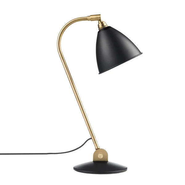 GUBI Bestlite BL2 table lamp charcoal black-brass