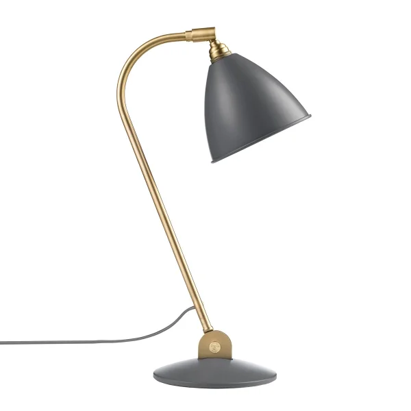 GUBI Bestlite BL2 table lamp grey-brass