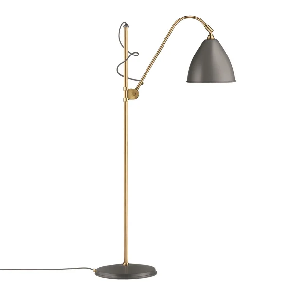 GUBI Bestlite BL3M floor lamp grey-brass