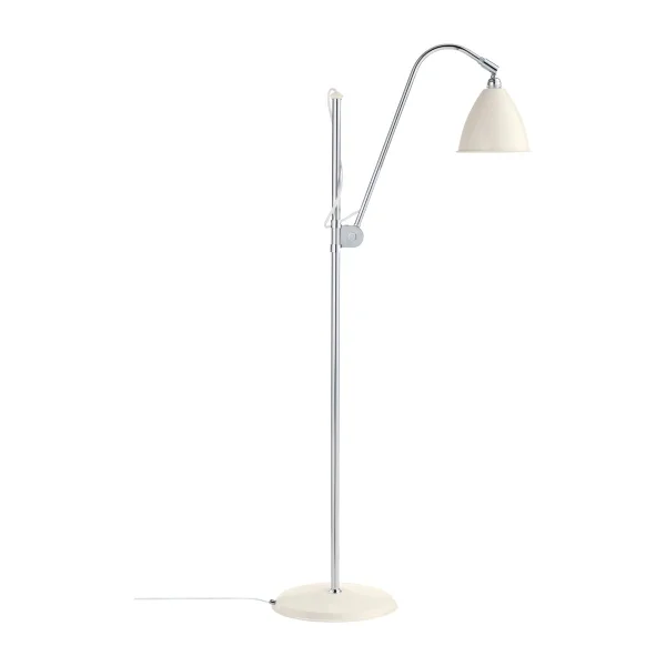 GUBI Bestlite BL3S floor lamp matte white-chrome