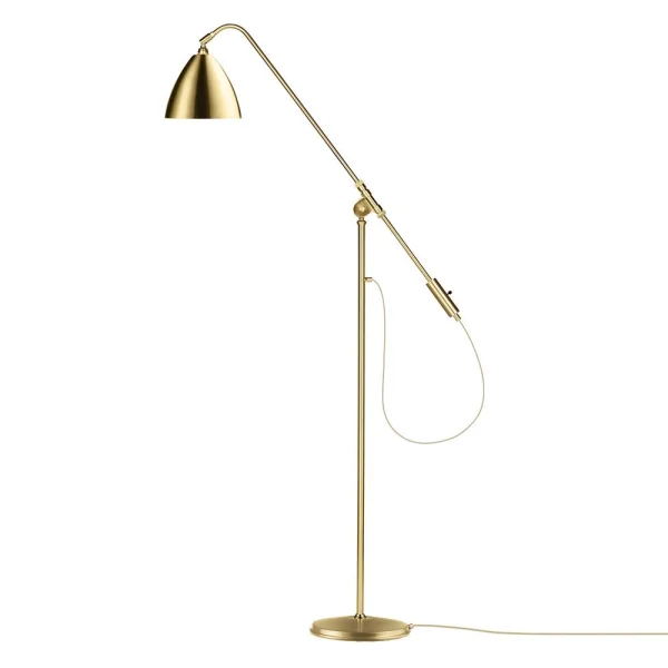 GUBI Bestlite BL4 floor lamp brass